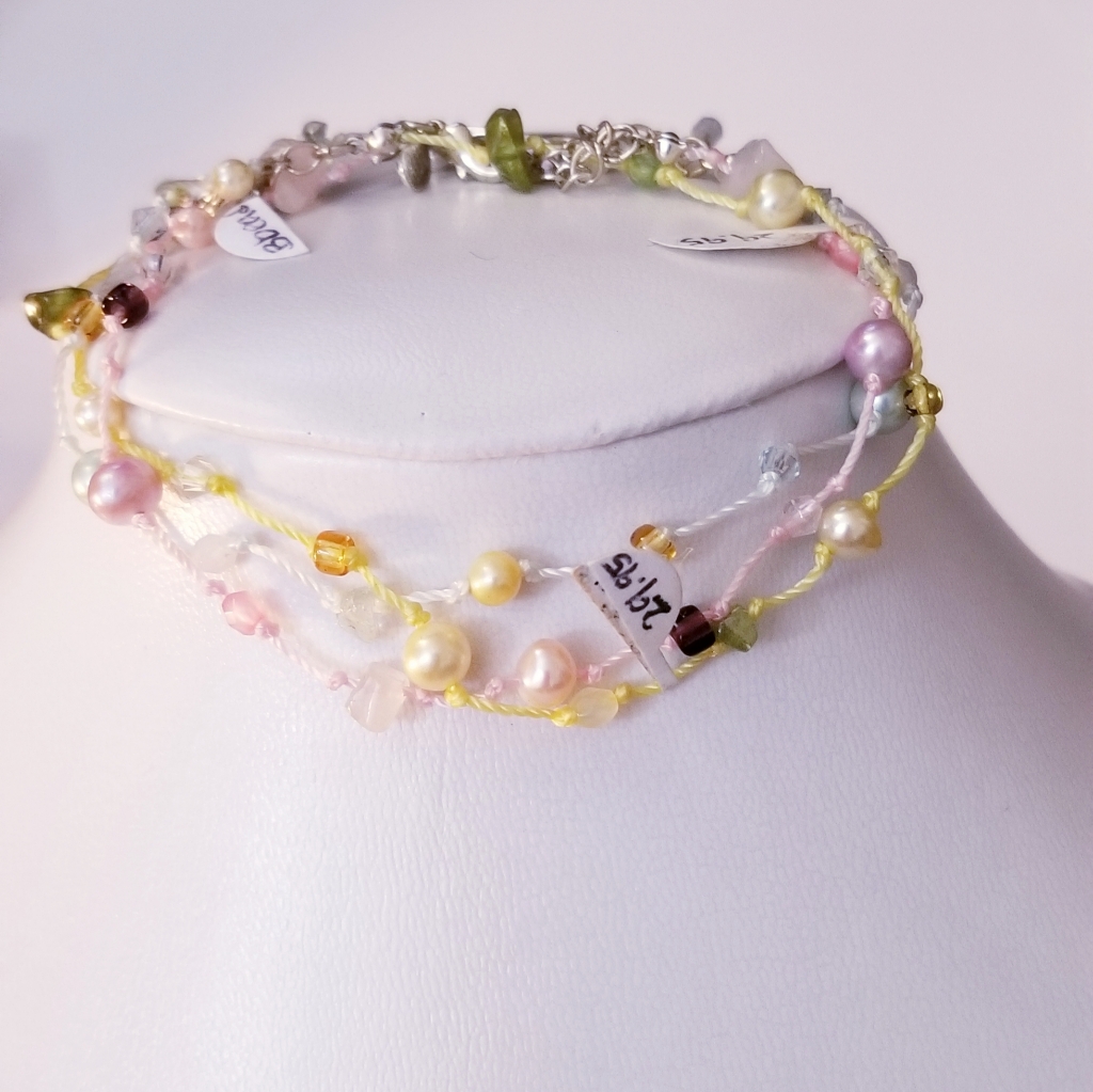 3 Baked Beads Beaded Bracelets